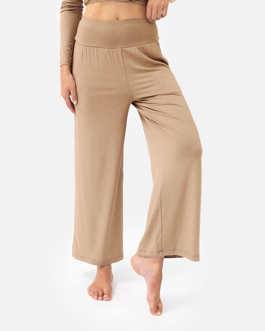 Desert Sand - Heya Yoga Culotte Front | Lotuscrafts