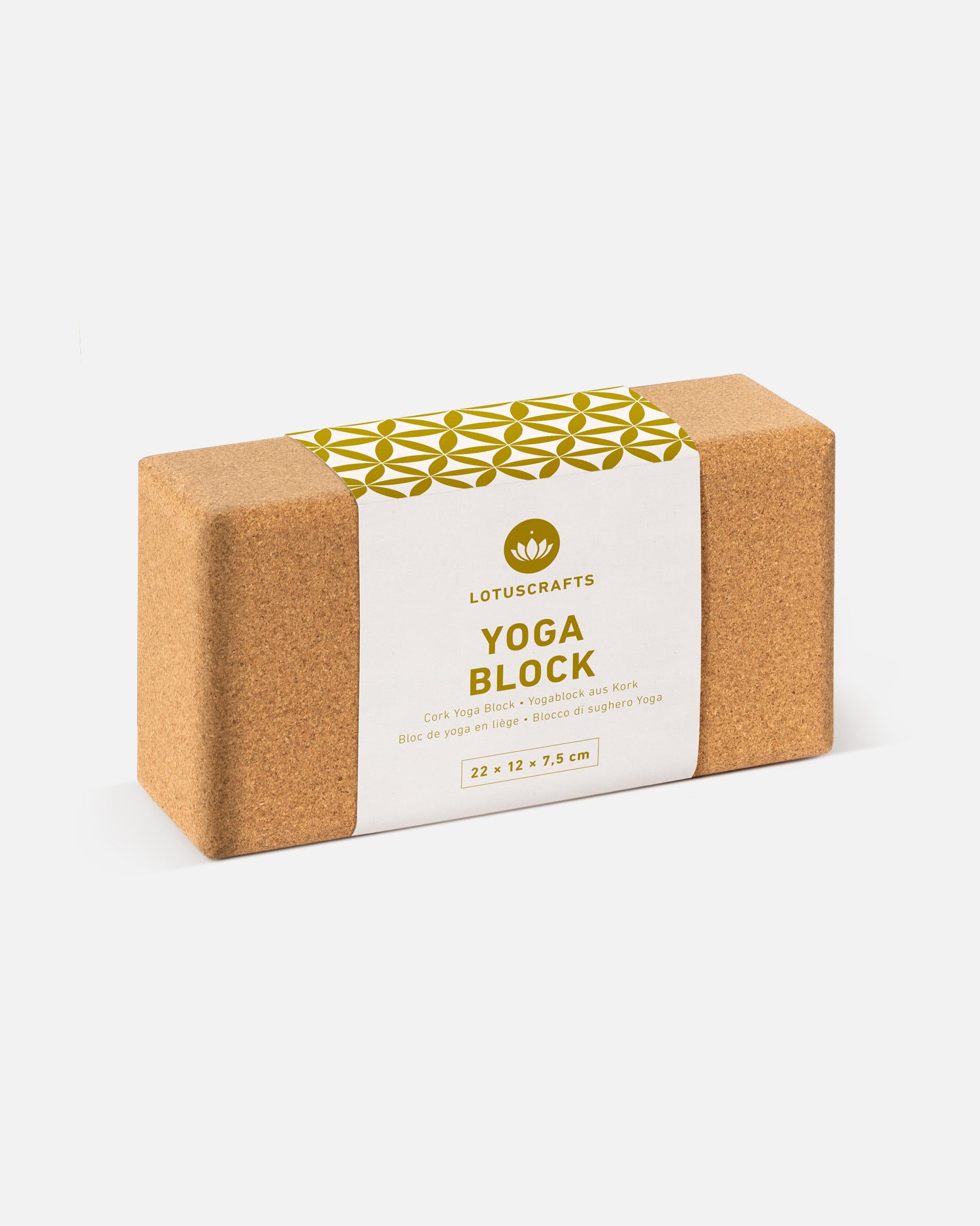 Lotus cheap yoga block