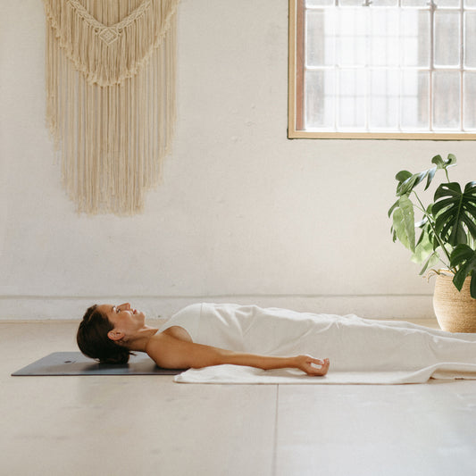 Handgefertigte Yoga-Decke aus Baumwolle - Samarali