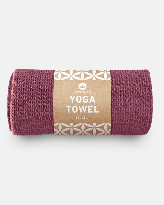 Buy non-slip yoga towels & hand towels – Lotuscrafts